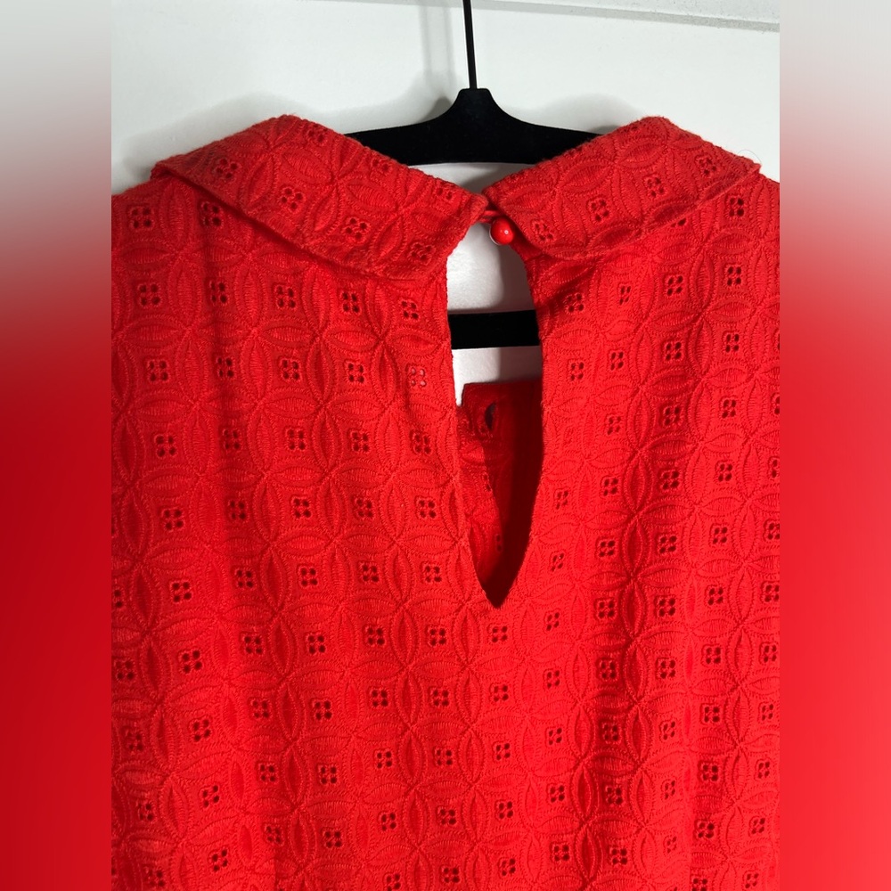 Kate Spade Courtney Red Eyelet
Fit and Flare Dress Size 6 - Picture 8 of 13
